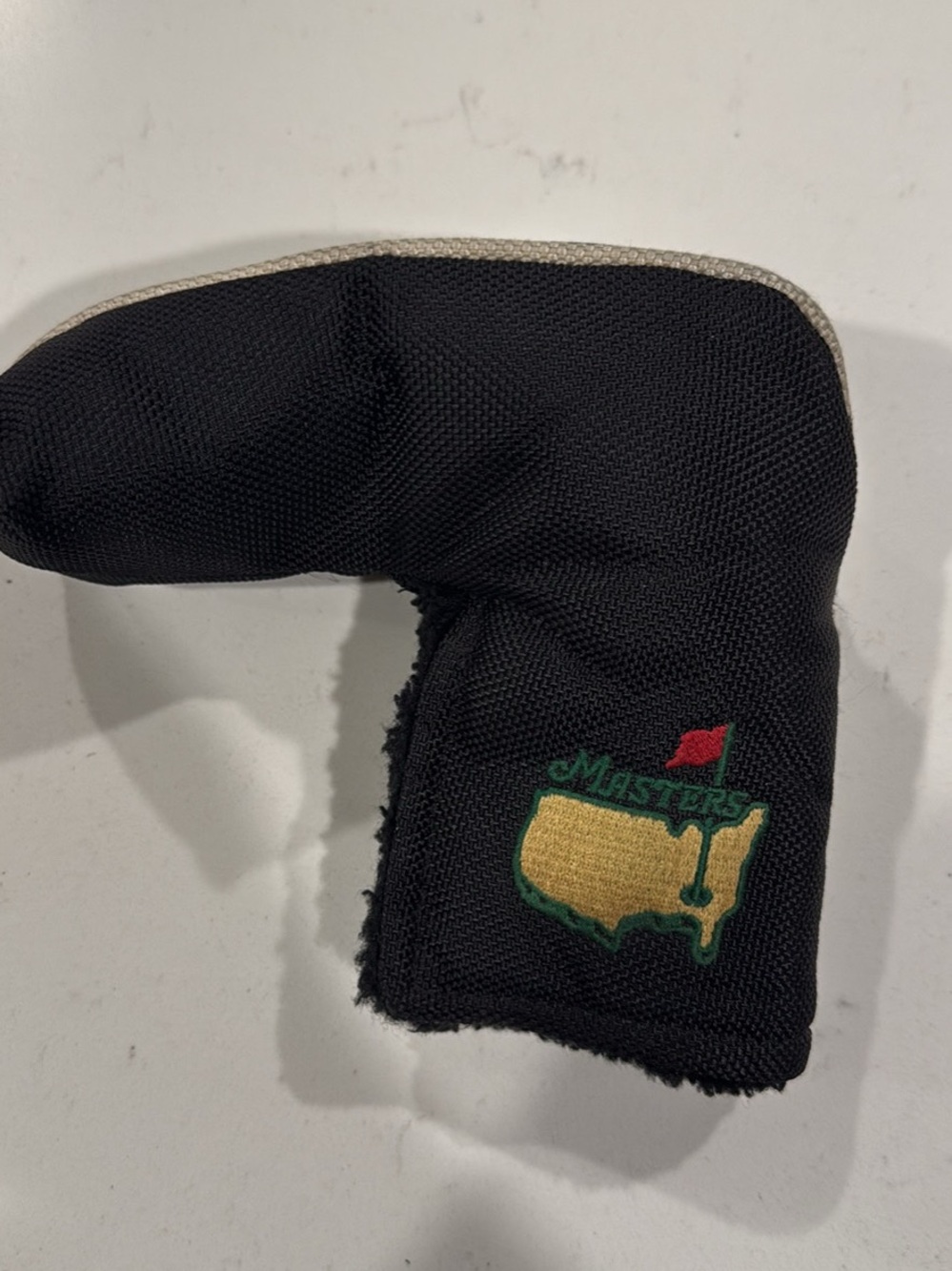 Masters Embroidered Logo Headcover in Black, Gold, Green & Red